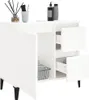 vidaXL Szafka łazienkowa biała 65x33x60 cm materiał Podgląd zdjęcia produktu 4