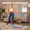 Hop-Sport Hula Hoop Reifen Erwachsene mit 48 Massage Noppen Produktbild-Vorschau 2