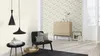 Rasch Vliestapete 555820 Lirico, Textilstruktur beige, Produktbild-Vorschau 6