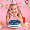 Opłatek na tort motyw niebieskie auto 20 cm - wegański, Podgląd zdjęcia produktu 5
