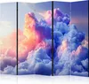 5-teiliger Einseitiger Vlies Paravent - Clouds Like Produktbild-Vorschau 1