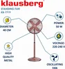Klausberg Standventilator KB-7719 Roségold 3 Produktbild-Vorschau 8