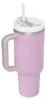 Pronett XJ5555 Mug isotherme avec anse et paille, acier Voir les images du produit 1