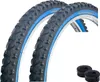 2 x maxxi4you HY-A109 Fahrradreifen Schwarz/Blau 54-507 (24 Produktbild-Vorschau 2