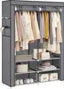 SONGMICS Stoffschrank, Kleiderschrank, 2 Hängefächer, mit Produktbild-Vorschau 9