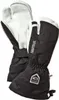 A pair of black and white HESTRA ski gloves. Anteprima dell’immagine prodotto