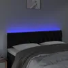vidaXL LED Kopfteil Schwarz 144x7x78/88 cm Samt -  Kopf- & Produktbild-Vorschau 11