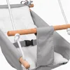 Kinderschaukel Hängesitz Babyschaukel 3in1 Grau mit Produktbild-Vorschau 2