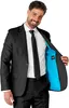 Mr. Black Solid Herrenanzug von Suitmeister schwarz - XXL Produktbild-Vorschau 4