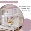 Merax Etagenbett 90x200 cm mit Schubladen und Regal,  Produktbild-Vorschau 4