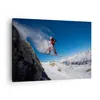 Bild auf Leinwand - Leinwandbild - Snowboard Winter Berg Produktbild-Vorschau 11