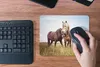 MuchoWow® Mauspad Mousepad Pferde - Gras - Frühling 23x19 Produktbild-Vorschau 4