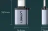 Adaptér Ugreen USB-C na USB-A 3.0 s poutkem - šedý, model Náhled obrázku produktu 10