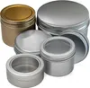 6 Aluminium-Dose rund mit Deckel leer Metalldosen Schachtel Produktbild-Vorschau 3