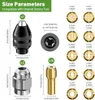 15 Stück Bohrfutter-Spannzangensatz Kompatibel mit Dremel, Produktbild-Vorschau 4