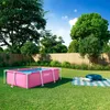 INTEX 28266NP - Pink Rectangular Frame Pool (220x150x60cm) Produktbild-Vorschau 8