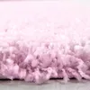 Teppich Wohnzimmer Hochflor Einfarbiges Design Langflor Produktbild-Vorschau 4