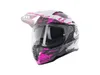 Spec-X Crosshelm SX-62.01 weiß/pink XL Produktbild-Vorschau 2