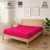 EXKLUSIV HEIMTEXTIL Jersey Spannbettlaken 90 x 200 cm Pink Produktbild-Vorschau 2