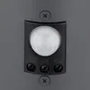 LED Wandleuchte, Edelstahl, anthrazit, Sensor, H 41 cm Produktbild-Vorschau 14