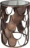 Beistelltisch 55cm Glas Design Tisch Modern Wohnzimmer Produktbild-Vorschau 1