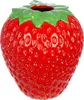 Gilde Vase, Erdbeere, "Frutilla", Keramik, rot, VE 2, H. 16 Produktbild-Vorschau 2