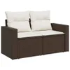 VidaXL 366209, 2 siedz., Kremowy, 110 kg, 1310 mm, 620 mm, Podgląd zdjęcia produktu 1