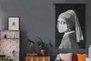 MuchoWow® Wandteppich Wandbehang Das Mädchen mit dem Produktbild-Vorschau 5