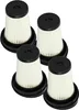 vhbw 4x Flachfaltenfilter kompatibel mit Arcelik Produktbild-Vorschau 1