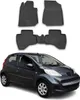 2005-2014 Peugeot 107 tappetini TPE nero 4 pz Anteprima dell’immagine prodotto 1