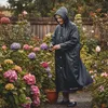 Regenponcho Damen Herren, Regenmantel Wasserdicht aus EVA, Produktbild-Vorschau 11
