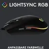 Logitech G203 LIGHTSYNC Gaming Maus schwarz 8000 DPI RGB 6 Produktbild-Vorschau 48