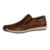 Rieker Herren Slipper Leder Halbschuh Lochmuster Stretch Produktbild-Vorschau 43
