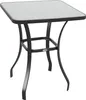 Outsunny Gartentisch Glastisch Bistrotisch Balkon Produktbild-Vorschau 1
