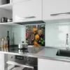 Küchenrückwand Spritzschutz Glas mit Motiv Küchengewürze 40 Produktbild-Vorschau 2