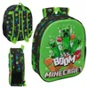 Safta Minecraft 3D 8,64 l Zaino verde per bambini, verde, Anteprima dell’immagine prodotto 4