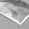 Poster - Poster ohne Rahmen - Beton Wand Grau - 70x100 cm - Produktbild-Vorschau 2