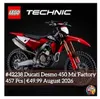 LEGO Technic Motorka Ducati Desmo450 MX Factory, Sada na Náhled obrázku produktu 13