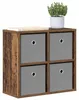 vidaXL Credenza laterale in legno di altholz, 49,5 x 22 x Anteprima dell’immagine prodotto 3
