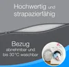 Aktivshop Klappmatratze, 140x195x15 cm, Grau, 3-teilig, Produktbild-Vorschau 10