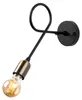 Opviq, Wandlampe aus Metall, Schwarz und Antik, 12 x 31 cm, Produktbild-Vorschau 3