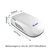 GREE 3600W GoCool Plus Doppelrotor Inverter Dachklimaanlage Produktbild-Vorschau 2