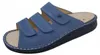 Finn Comfort Korfu Pantolette Blau Produktbild-Vorschau 1