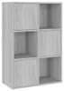 vidaXL Opbergkast grijs Sonoma, 60x29,5x90 cm Productafbeelding-voorbeeld 1