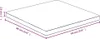 vidaXL Plateau de table 60x60x2,5 cm Bambou Voir les images du produit 3