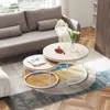 H.J WeDoo Couchtisch rund für Wohnzimmer 2er Set, Produktbild-Vorschau 6