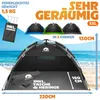 ELONEO Pop-Up Strandmuschel mit UV-Schutz 80+, leichter Produktbild-Vorschau 7