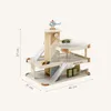 Petite Amélie Parkgarage aus Holz Miel - H43 cm - Produktbild-Vorschau 6