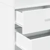 vidaXL Highboard Weiß 45x42,5x185 cm Holzwerkstoff Produktbild-Vorschau 8