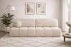 Polstersofa  aus Bouclé, Sofa mit Schlaffunktion und Produktbild-Vorschau 2